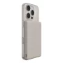 Μαγνητικό power bank Belkin BoostCharge Slim BPD020HQSA 5000 mAh, 7,5 W, Sand