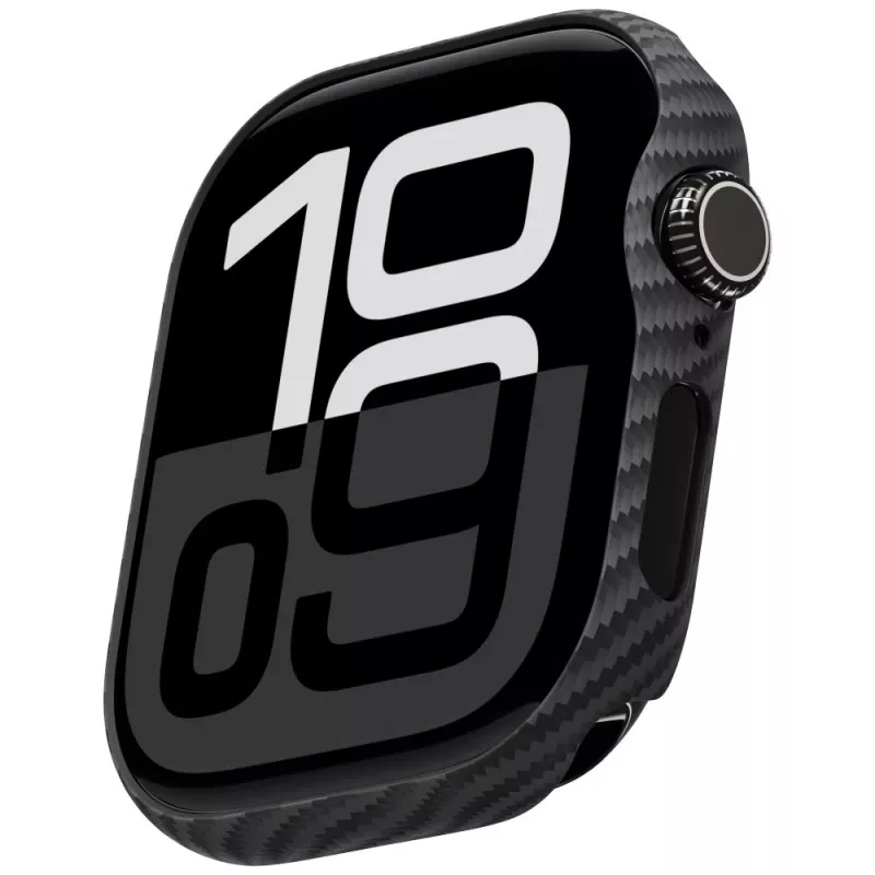 PITAKA Air Case για Apple Watch 10 / 11 (46 mm) Μαύρο-Γκρι
