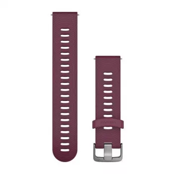 HAMA Garmin Λουράκι σιλικόνης για Vivoactive 3, Vivomove HR, Forerunner 645, Forerunner 245 - Berry 010-11251-1W