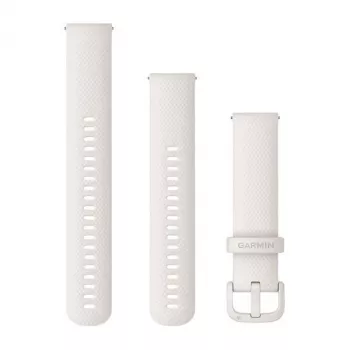 Garmin σιλικονούχο λουράκι ρολογιού 20mm Ivory (010-12924-80)