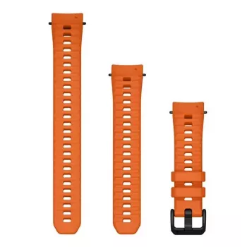 Garmin QuickFit 20 σιλικονούχο λουράκι 20mm Ember Orange για Instinct E 40mm 010-13397-03
