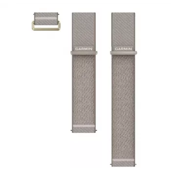Garmin Nylon Quick Release 24mm ComfortFit Λουράκι Ρολογιού French Gray 010-13907-05