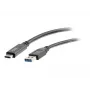 C2G 6ft Καλώδιο USB C σε USB A - USB 3.2 - 5 Gbit/s - M/M - Μαύρο