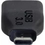 C2G Προσαρμογέας USB C σε USB A - Προσαρμογέας USB C σε USB - 5 Gbit/s - Μαύρο - M/F