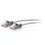 CABLES2GO C2G 1ft (0,3m) Cat6a Snagless Unshielded (UTP) Slim Καλώδιο Δικτύου Ethernet Patch - Γκρι