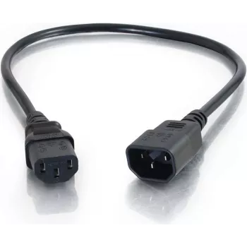 CABLES2GO καλώδιο επέκτασης C13 σε C14 2m μαύρο