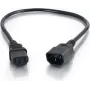 CABLES2GO καλώδιο επέκτασης C13 σε C14 2m μαύρο