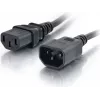 CABLES2GO καλώδιο επέκτασης C13 σε C14 2m μαύρο