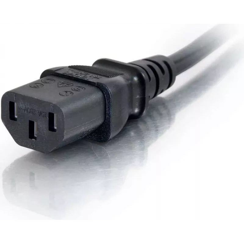 CABLES2GO καλώδιο επέκτασης C13 σε C14 2m μαύρο