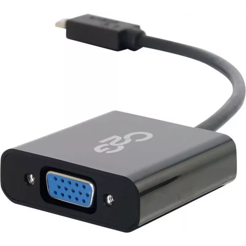 C2G USB 3.1 USB Type C σε VGA προσαρμογέας - USB C σε VGA μαύρο