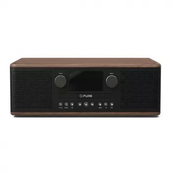 PURE ACOUSTICS Pure Classic C-D6 ψηφιακό ραδιόφωνο Coffee Black/καρυδιά EU/UK