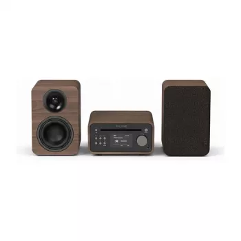 PURE ACOUSTICS Pure Classic Stereo Mini στερεοφωνικό σύστημα DAB+/FM, Bluetooth, CD, USB, καφέ/καρυδιά