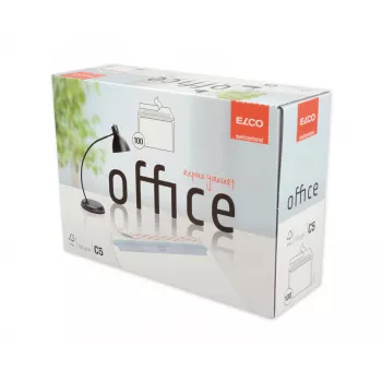 ELCO Office φάκελος C5 (162 x 229 mm), χωρίς παράθυρο, αυτοκόλλητος, 100 g/m², λευκό, 100 τεμ. (74535.12)