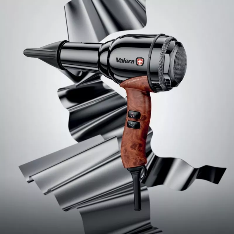 VALERA Swiss Steelmaster D Professional Στεγνωτήρας Μαλλιών 2000W Black Chrome