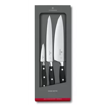 Victorinox Grand Maître Σετ 3 Μαχαιριών Κουζίνας, Μαύρο (7.72 43.3)