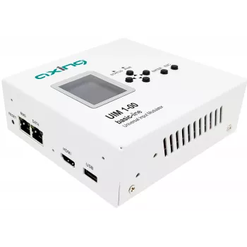 AXING UIM 1-00 Καθολικός διαμορφωτής εισόδου HDMI CVBS YPbPr σε RF DVB-T/C