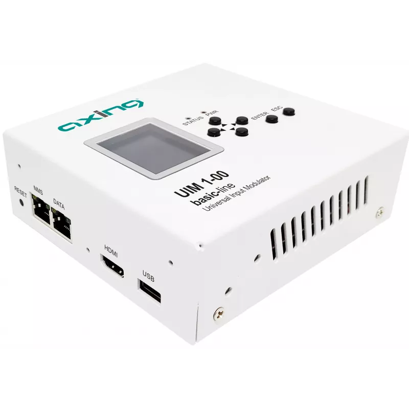 AXING UIM 1-00 Καθολικός διαμορφωτής εισόδου HDMI CVBS YPbPr σε RF DVB-T/C