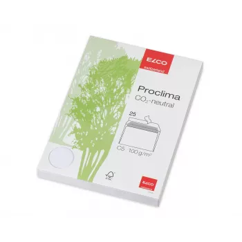 ELCO Proclima Φάκελος C5 (162 x 229 mm), χωρίς παράθυρο, αυτοκόλλητος, 100 g/m², 25 τεμ. (74270.20)