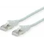 Dätwyler Cat6A AMP X v2 γκρι 1m CU 7702 flex LS0H v2 Δικτυακό καλώδιο patch SFTP