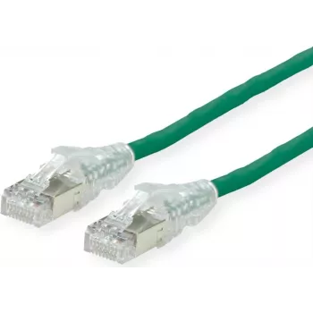 Dätwyler AMP v2 Patchkabel, Πράσινο, 15 m, LS0H
