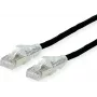Dätwyler Cat.6 Patchkabel, AMP v2, Μαύρο, 10 m, CU 7702 flex LS0H