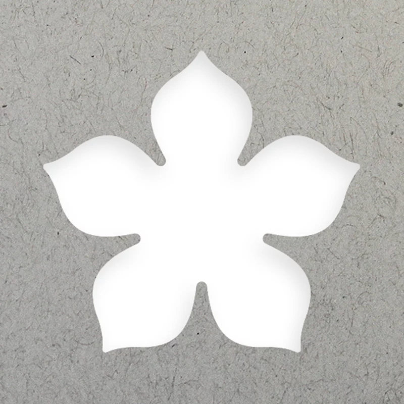 Artoz Papier Σφραγίδα Κοπής Λουλουδιού 5 cm