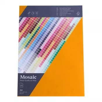 Artoz Papier Επιστολόχαρτο Mosaic Papaya A4 90 g/m² 25 φύλλα