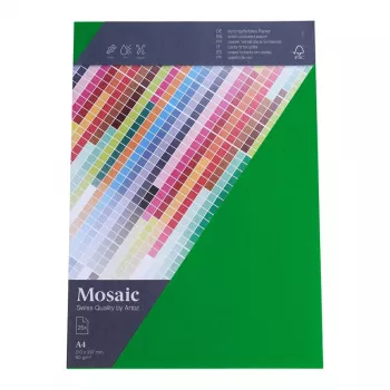Artoz Papier Mosaic Επιστολόχαρτο Πράσινο μήλου DIN A4 90 g/m² 25 φύλλα