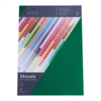 Artoz Papier Mosaic Επιστολόχαρτο Πράσινο έλατου A4 90 g/m² 25 φύλλα