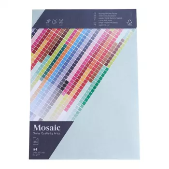 Artoz Papier Mosaic Επιστολόχαρτο Γαλάζιο A4 90 g/m² 25 φύλλα