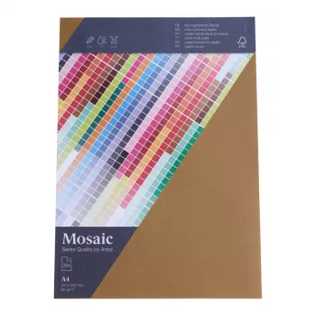 Artoz Papier Mosaic Natural Χαρτί αλληλογραφίας A4 90 g/m² 25 φύλλα