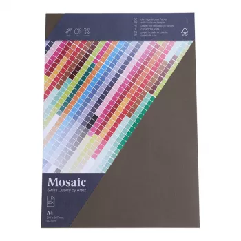 Artoz Papier Mosaic Graphite A4 90 g/m² 25 φύλλα Επιστολόχαρτο