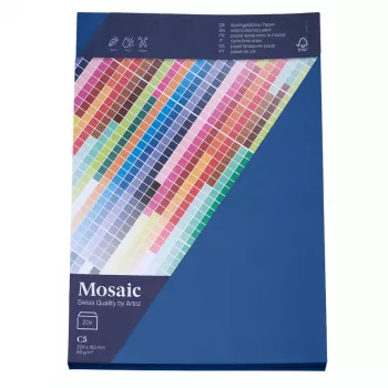 Artoz Papier Mosaic Φάκελοι DIN C5 χωρίς παράθυρο Μπλε μαρίν με υγρή κόλλα 20 τεμ.