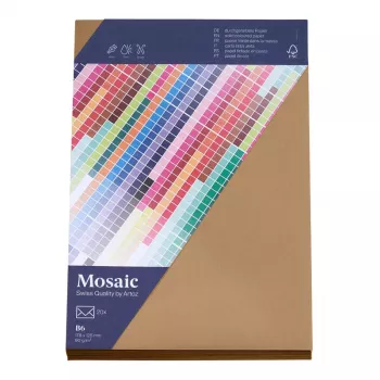 Artoz Papier Mosaic Φάκελοι DIN B6 χωρίς παράθυρο φυσικό με υγρή κόλλα 20 τεμ.