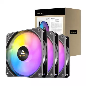 Antec P12 PWM ARGB White ανεμιστήρες κουτιού 3 τεμ.