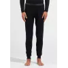 Odlo Merino 200 BL Bottom Μακρύ Baselayer Παντελόνι - Μαύρο, XL
