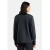 Μπουφάν Odlo Grid Fleece Mid Layer Full Zip - Black Melange, μέγεθος L