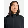 Μπουφάν Odlo Grid Fleece Mid Layer Full Zip - Black Melange, μέγεθος L