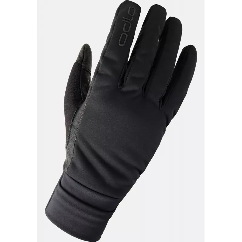 Odlo Nordic Warm Γάντια Full Finger - Μαύρο, Μέγεθος XL