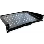 VALUE 19 ιντσών 1U συρτάρι, ωφέλιμο βάθος 450 mm, αντοχή 20 kg, μαύρο