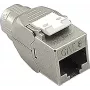ROLINE Keystone Cat.8/Class I θωρακισμένο εξαιρετικά λεπτό module χωρίς εργαλεία