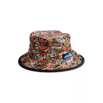Kavu Καπέλο Ηλίου Fisherman's Chillba - Fish Line