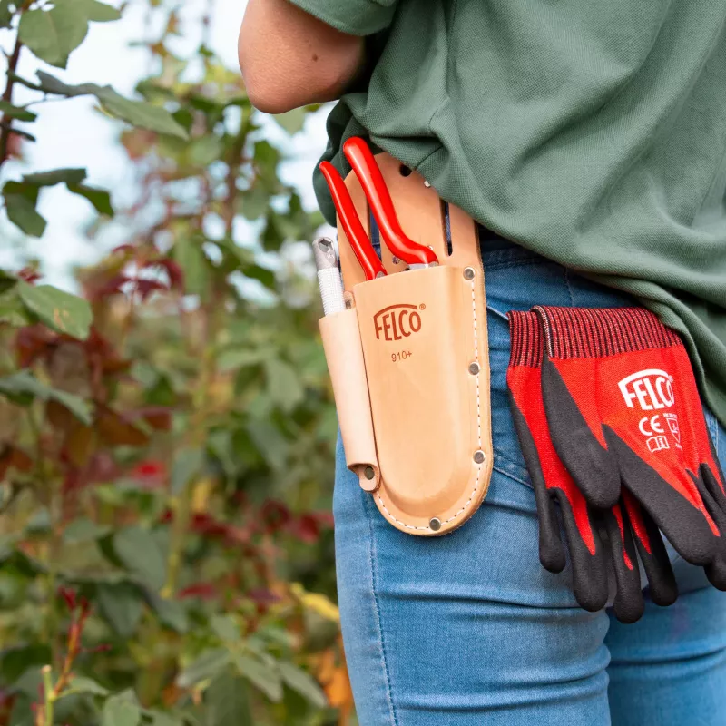 FELCO 910+ Δερμάτινη Θήκη για Κλαδευτήρια Κήπου