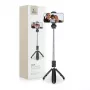 Tech-Protect L01S BT Selfie Stick Τρίποδο Μαύρο