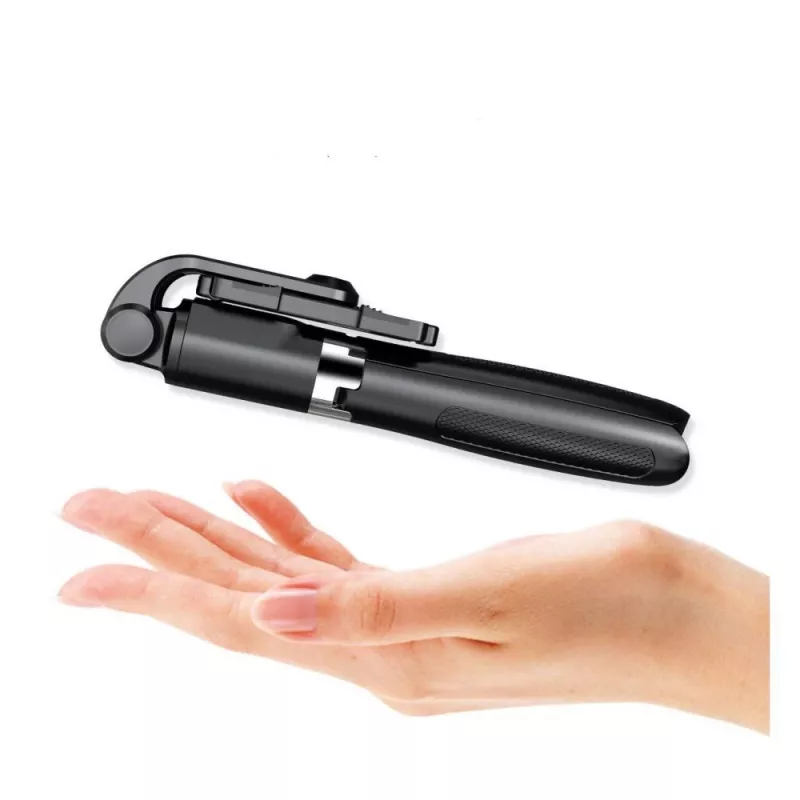Tech-Protect L01S BT Selfie Stick Τρίποδο Μαύρο