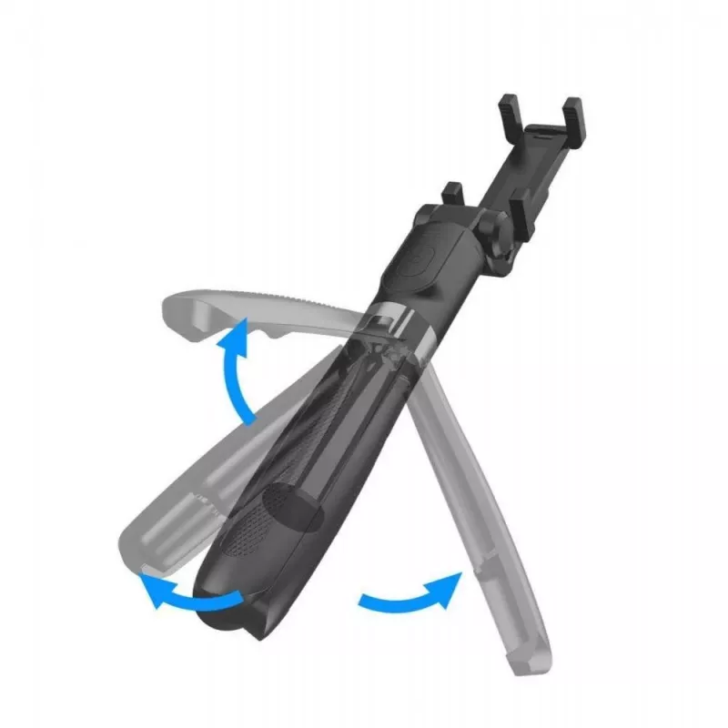 Tech-Protect L01S BT Selfie Stick Τρίποδο Μαύρο