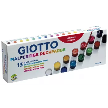 F.I.L.A. GIOTTO School Tempera Χρώματα ζωγραφικής ανάμικτα 13x 18 ml (F351300)