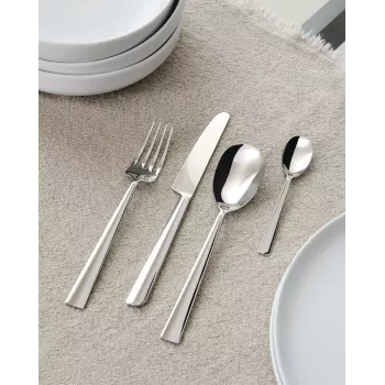 Alessi Asta Σετ μαχαιροπίρουνα 24 τεμ. Ασημί (AM242S24)