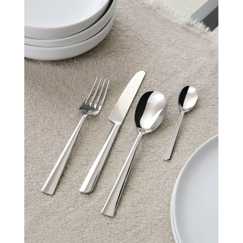 Alessi Asta Σετ μαχαιροπίρουνα 24 τεμ. Ασημί (AM242S24)