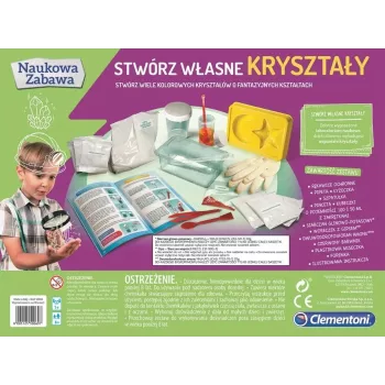 Clementoni Science & Play κιτ καλλιέργειας κρυστάλλων - Καλλιεργήστε τους δικούς σας κρυστάλλους